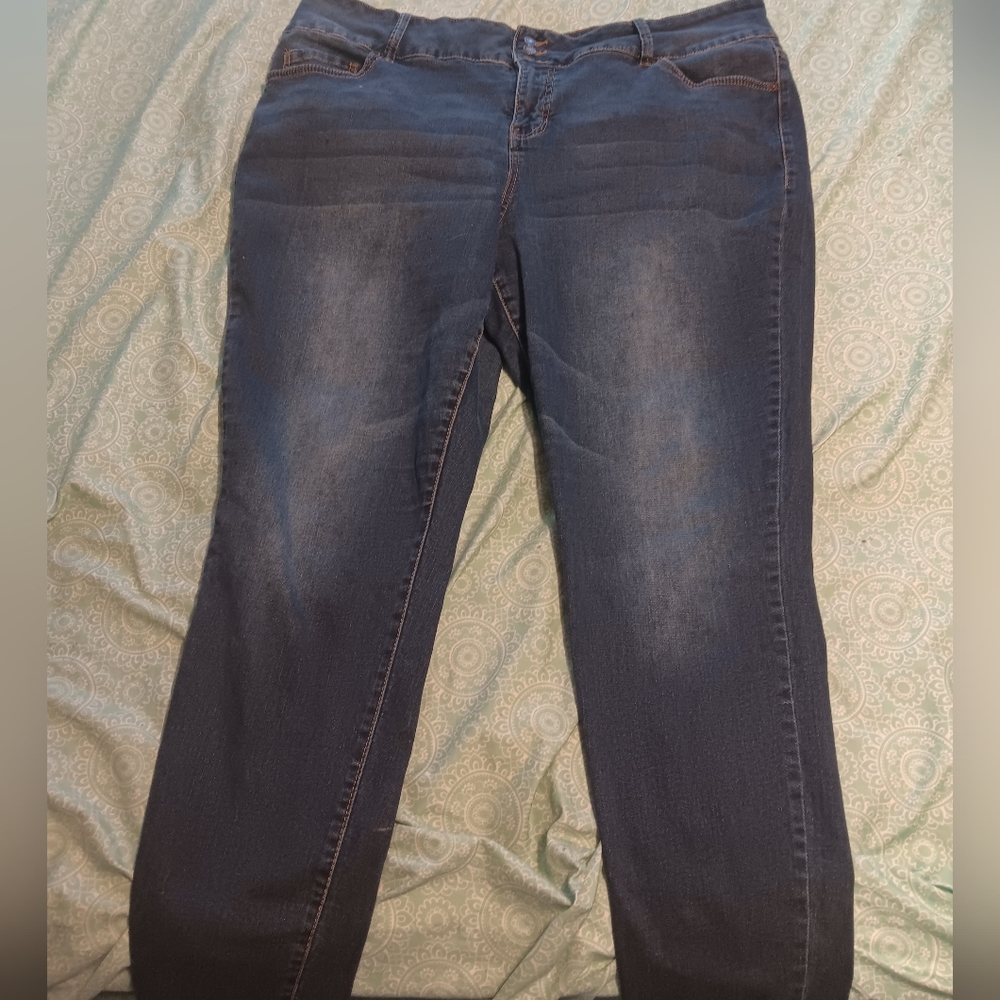 Royalty for me slim stretch high rise skinny jeans